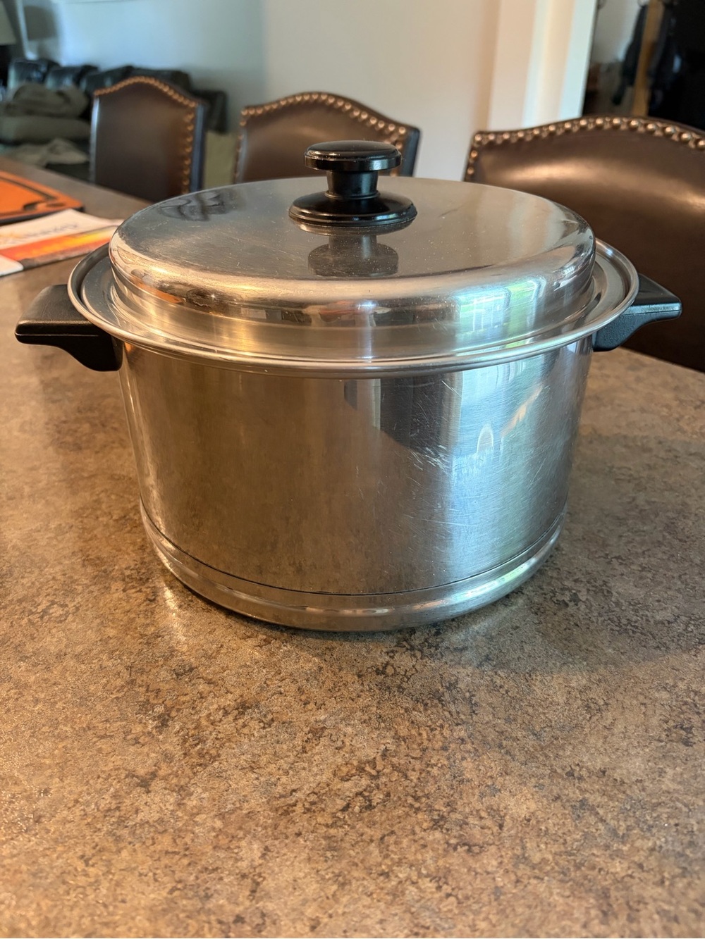 VTG Lifetime 5 quart Stainless Steel Stock Pot with Lid